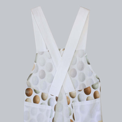 Eggs Crossed Apron