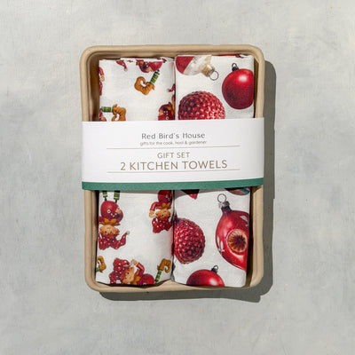 Set / Christmas 1 / Red Ornaments & Dancing Elf