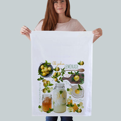 Lemonade Recipe Kitchen Towel