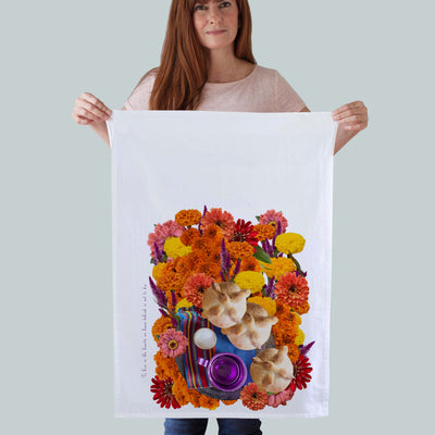 Ofrenda of Bread Kitchen Towel