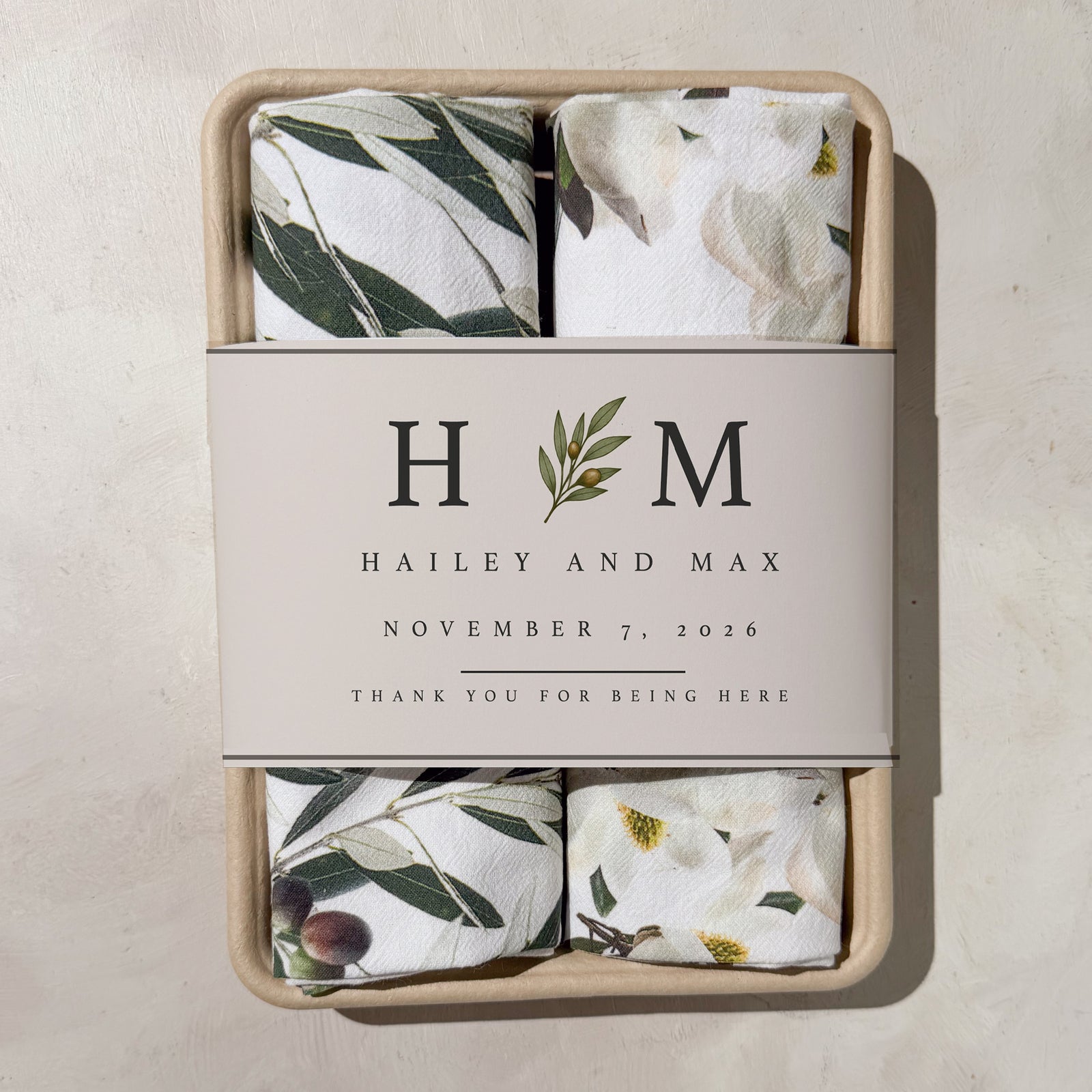 Olive Branches and Magnolias Gift Set