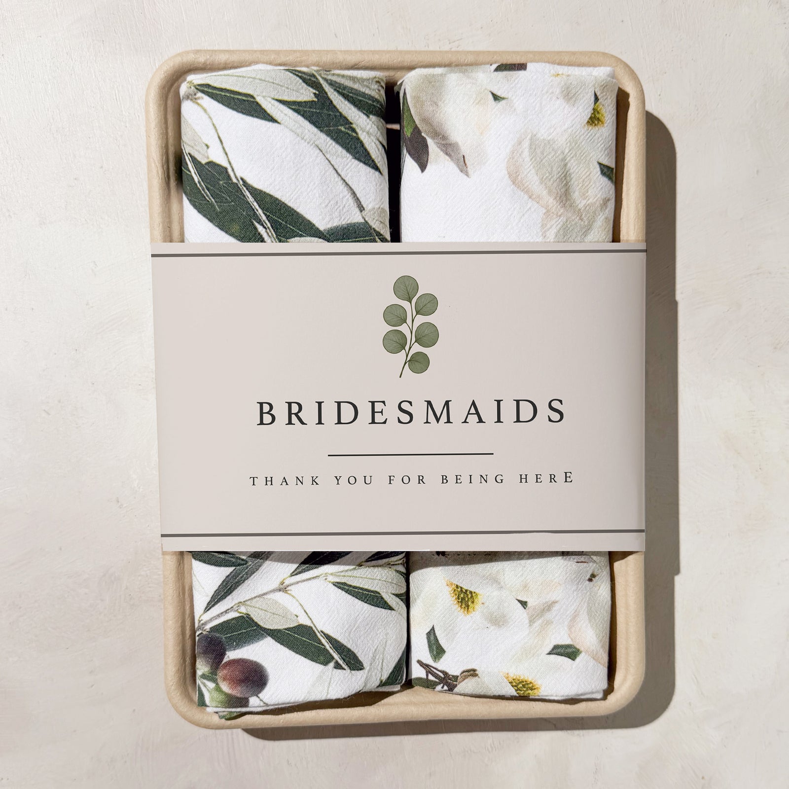 Olive branches / Magnolias Gift Set