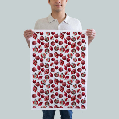 Ornaments Red Kitchen Towel