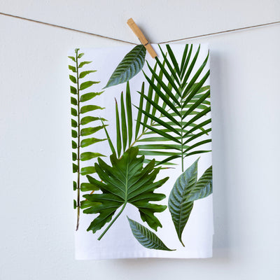 Palm, FERN &  Leaf Kitchen Towel