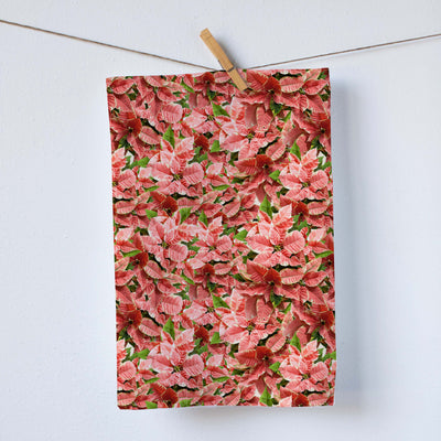 Poinssettias Kitchen Towel
