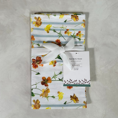 Buttercups & Stripes Runner