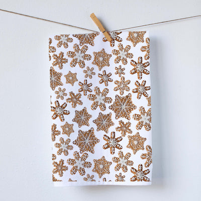 Snowflakes Kitchen Towel