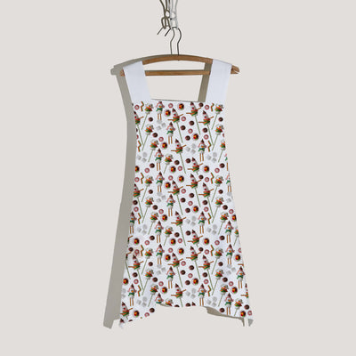 Snowmen Crossed Apron