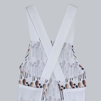 Wooden Spoons Crossed Apron