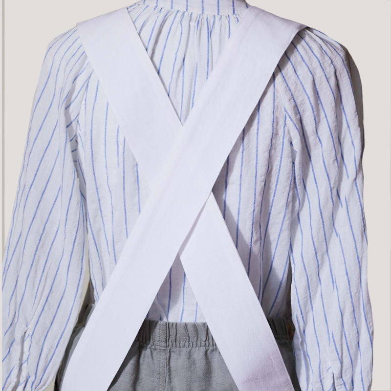 Candy Cane Crossed Apron