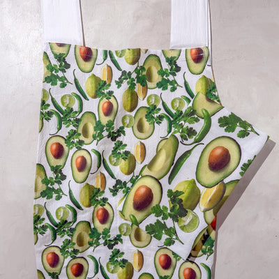 Avocados / Set of Apron and Kitchen Towel