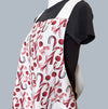 Candy Cane Crossed Apron