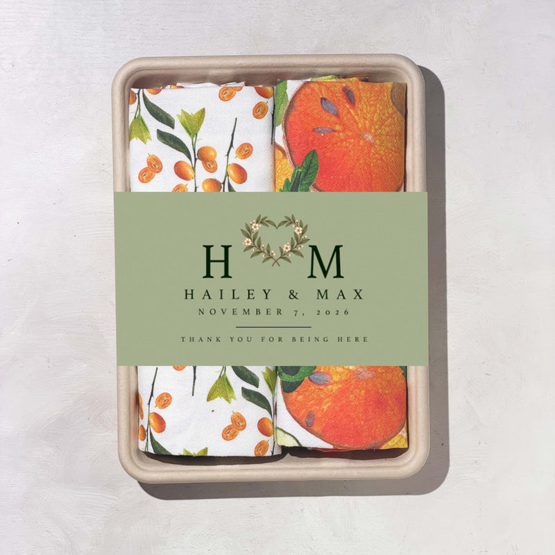 Wedding Gift Set- Citrus