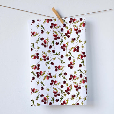 Cranberries Kitchen Towel