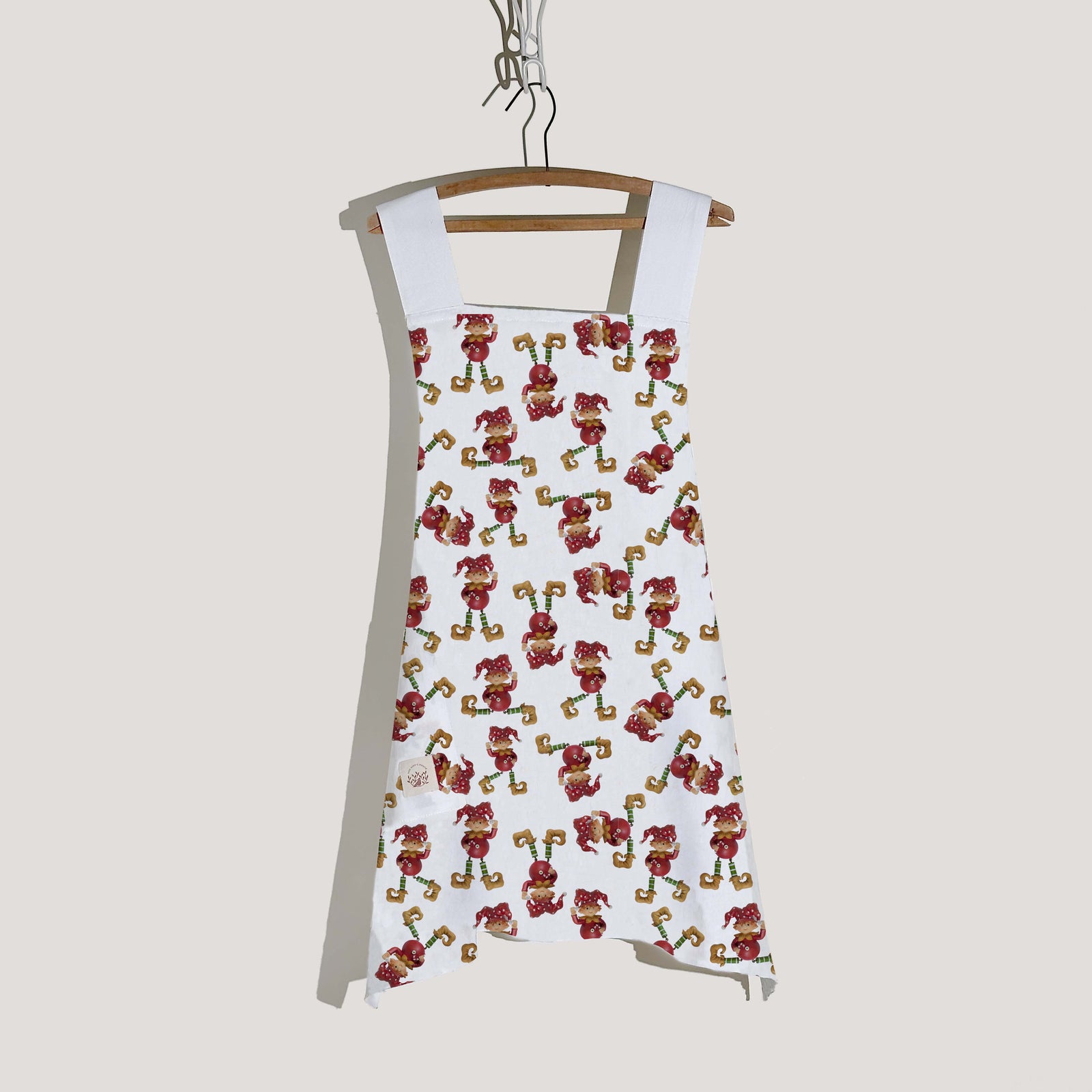 Elves Crossed Apron