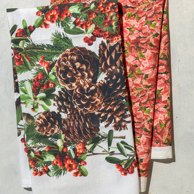 Set / Christmas 3/ Winter Garden & Poinsseitias