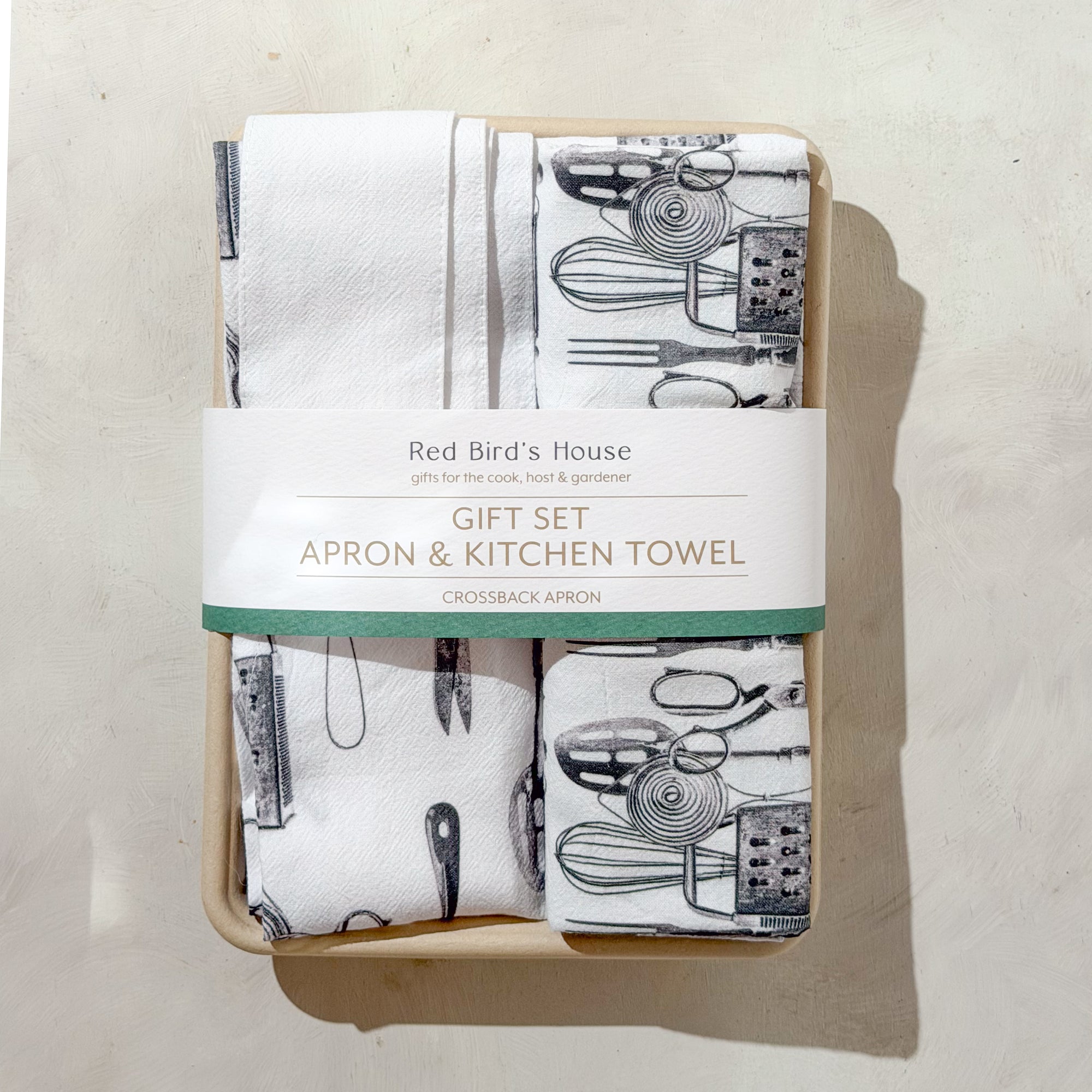 Set / Apron & Kitchen Towel