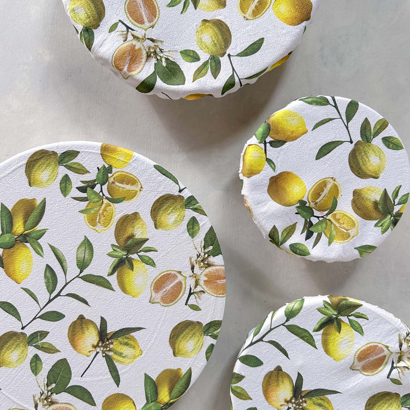 Lemons Dish Cover/ 2 units