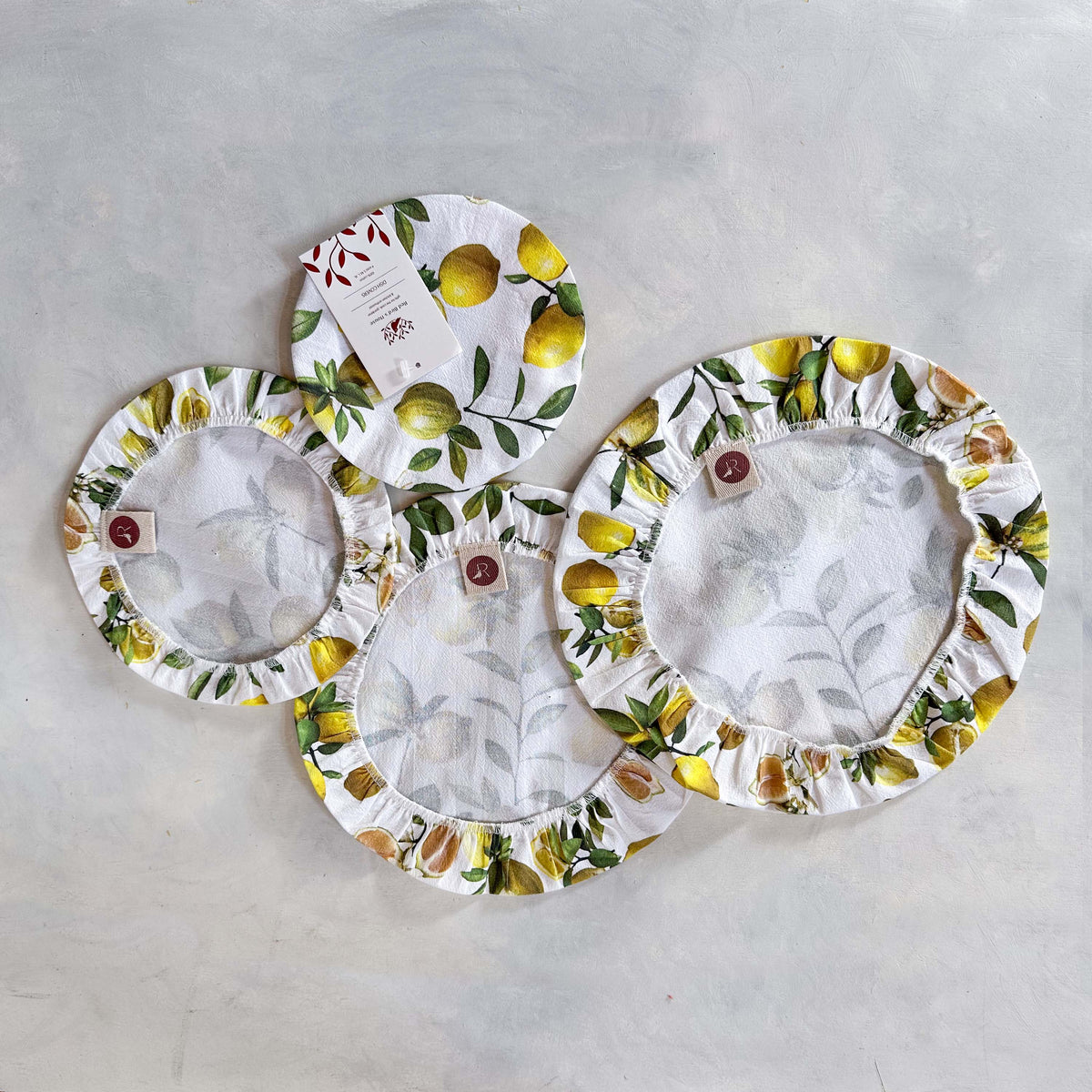 Lemons Dish Cover