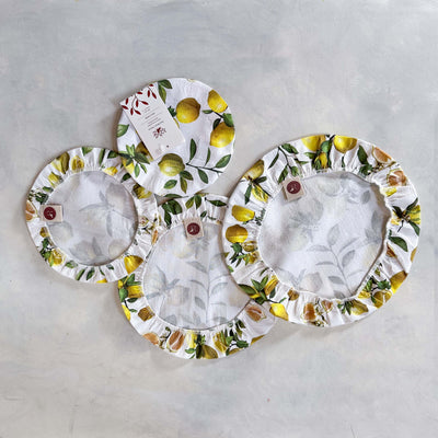 Lemons Dish Cover/ 2 units