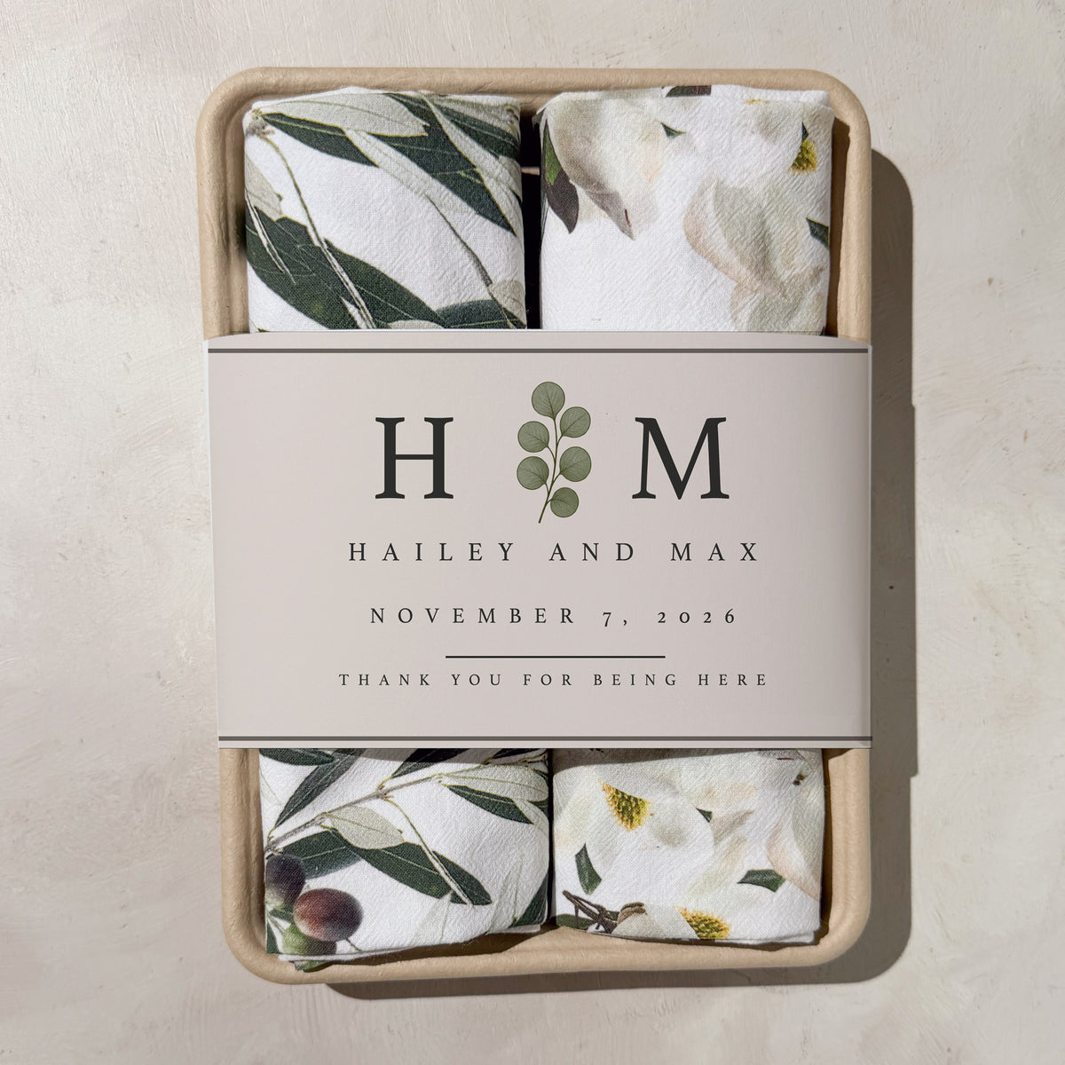 Olive Branches and Magnolias Gift Set