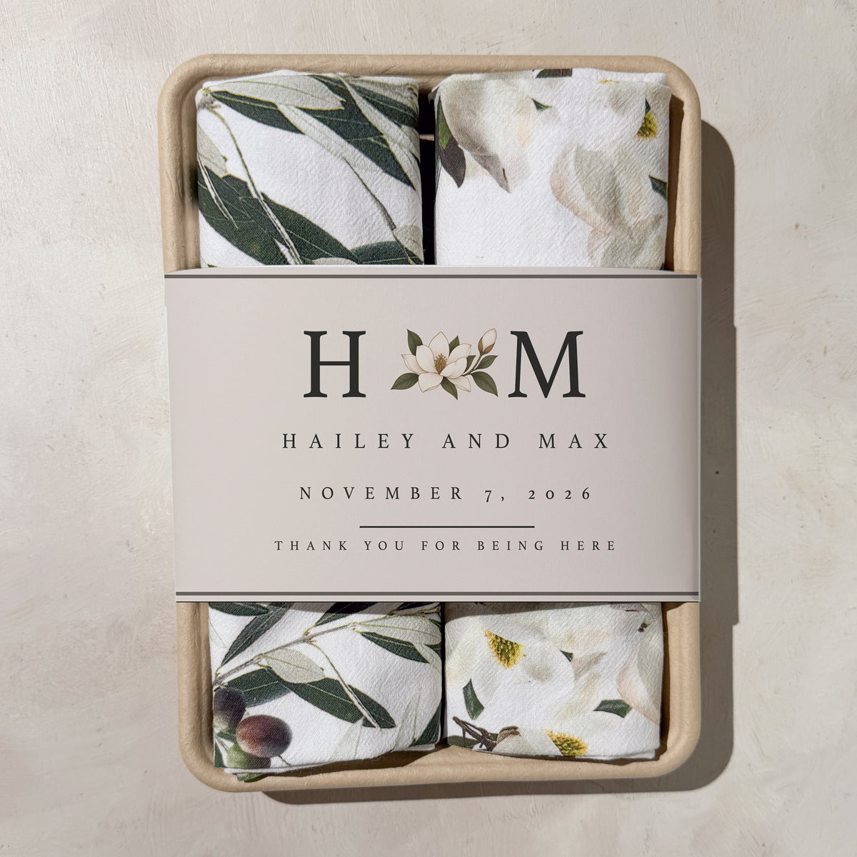 Olive Branches and Magnolias Gift Set