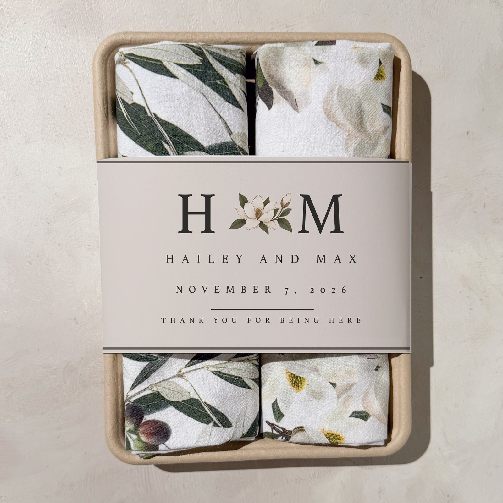 Olive Branches and Magnolias Gift Set