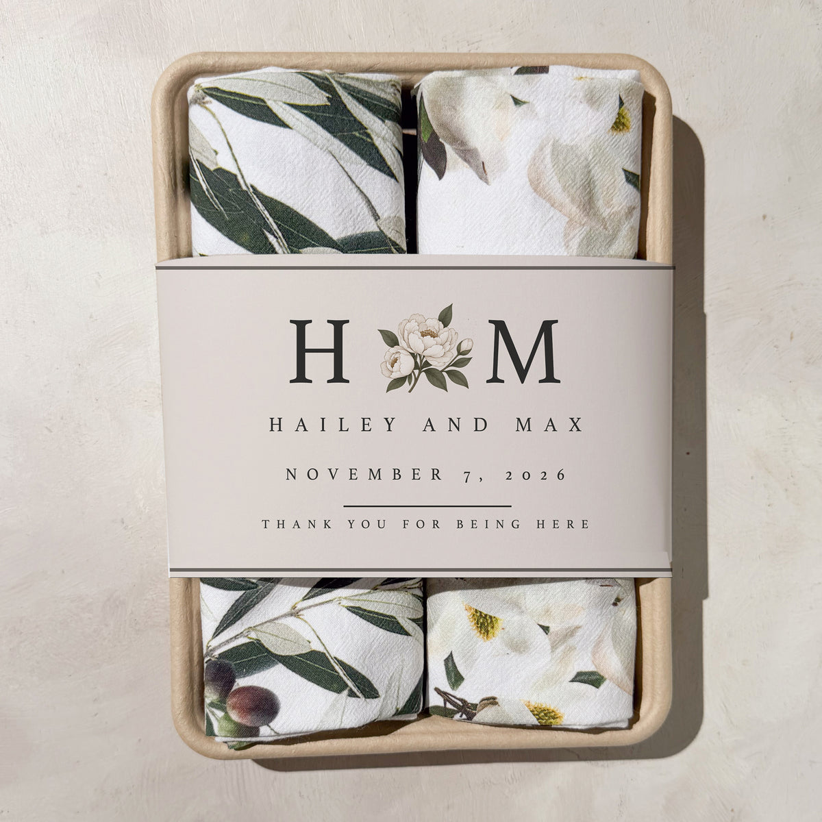 Olive Branches and Magnolias Gift Set