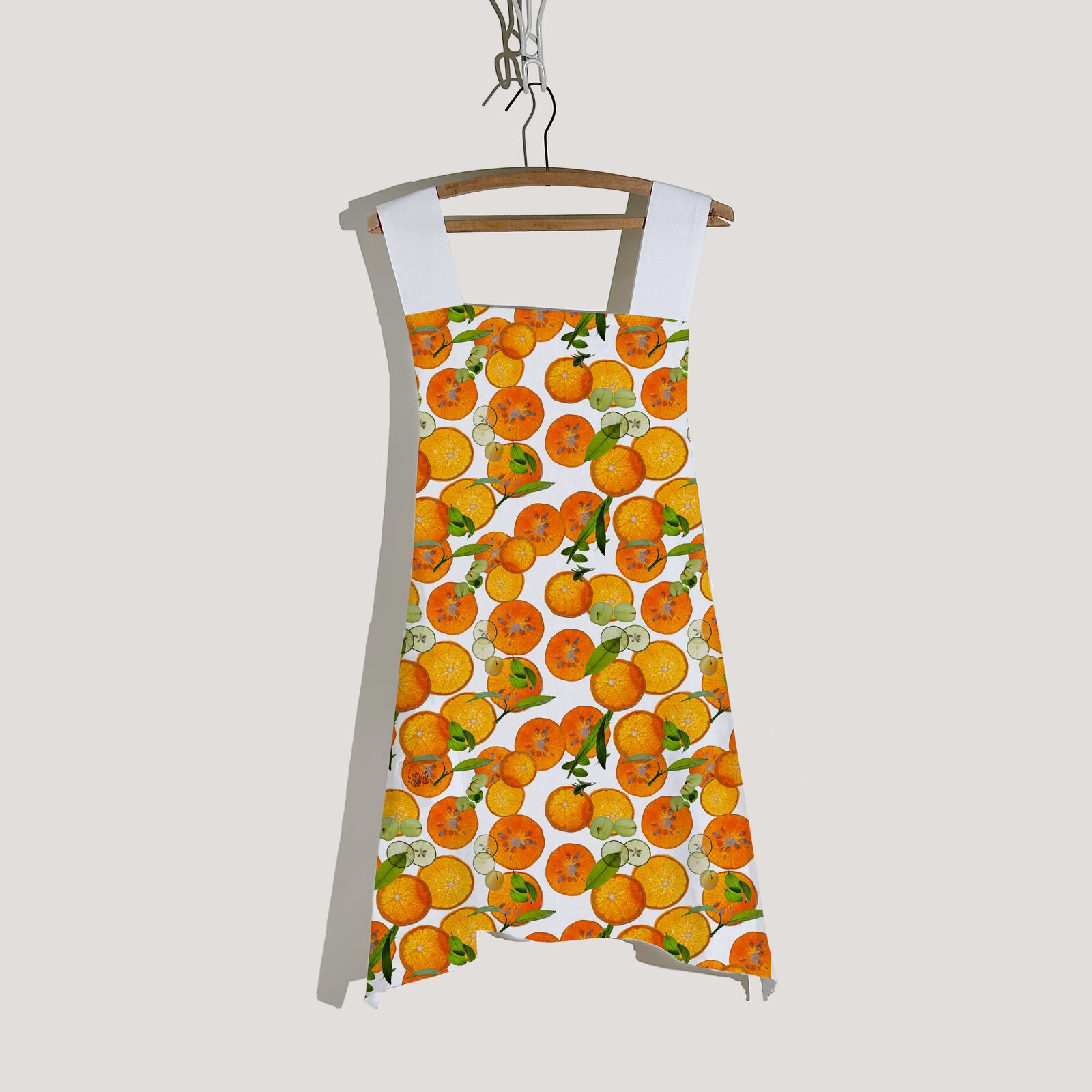 Oranges and Herbs Apron