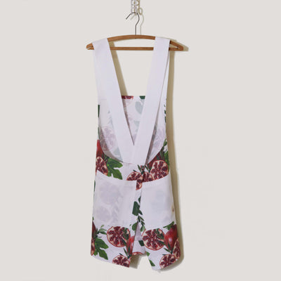 Pomegranate Crossed Apron