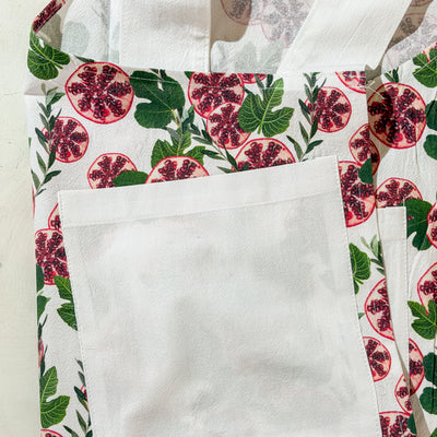 Pomagrantes / Set of Apron and Kitchen Towel
