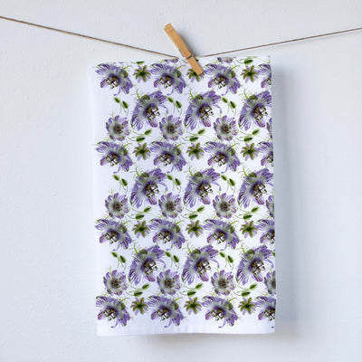Passion Flowers Kitchen Towel