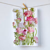 Rannuculus-Pastel Kitchen Towel