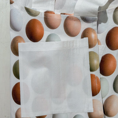 Eggs / Set of Apron and Kitchen Towel