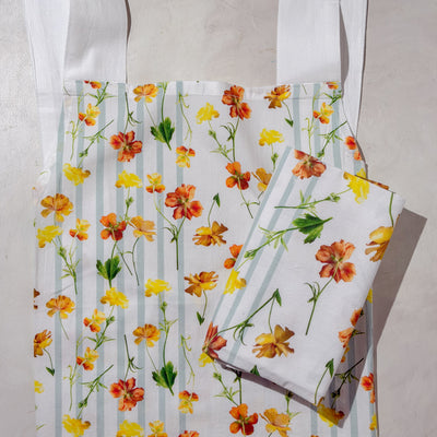 Buttercups / Set of Apron and Kitchen Towel