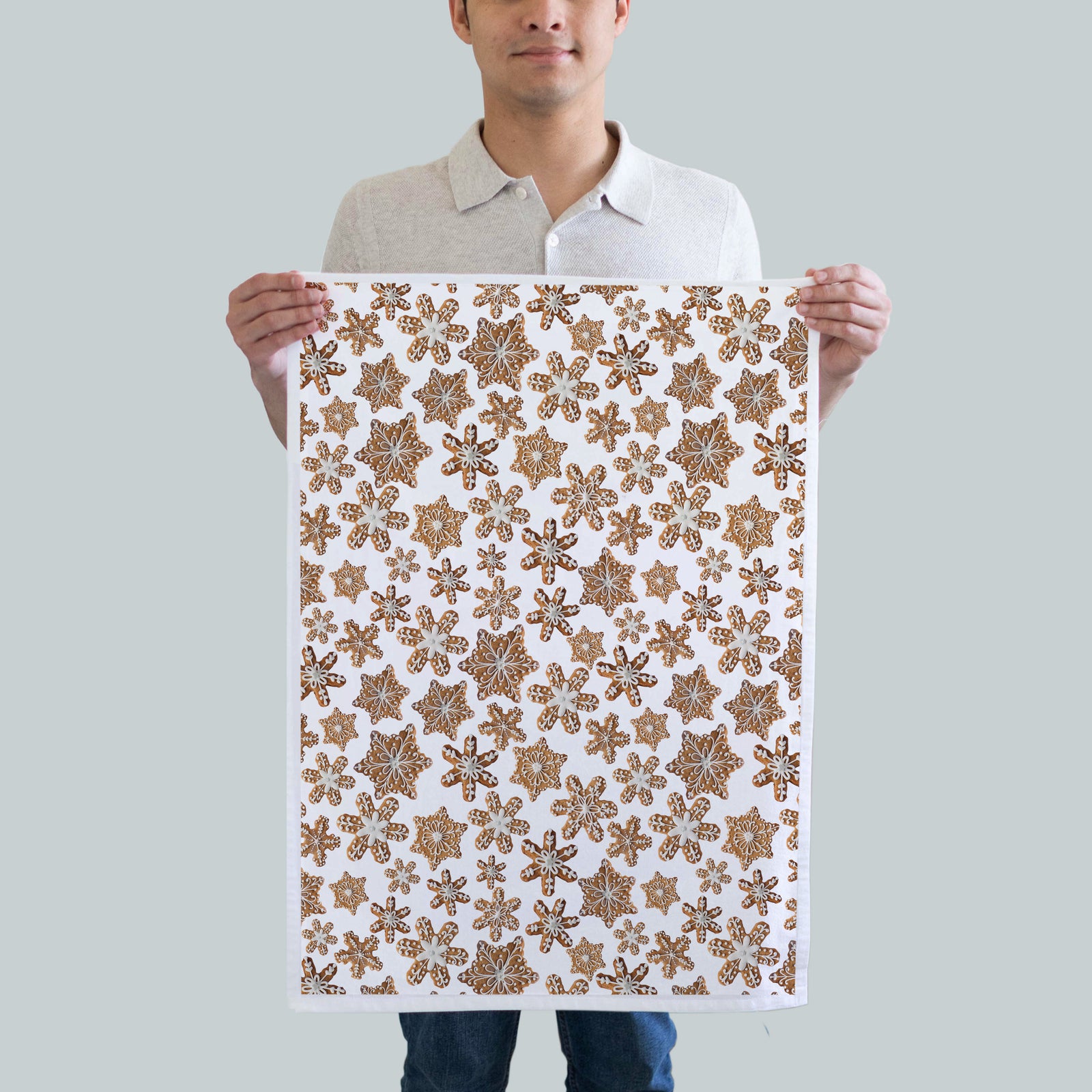 Snowflakes Kitchen Towel