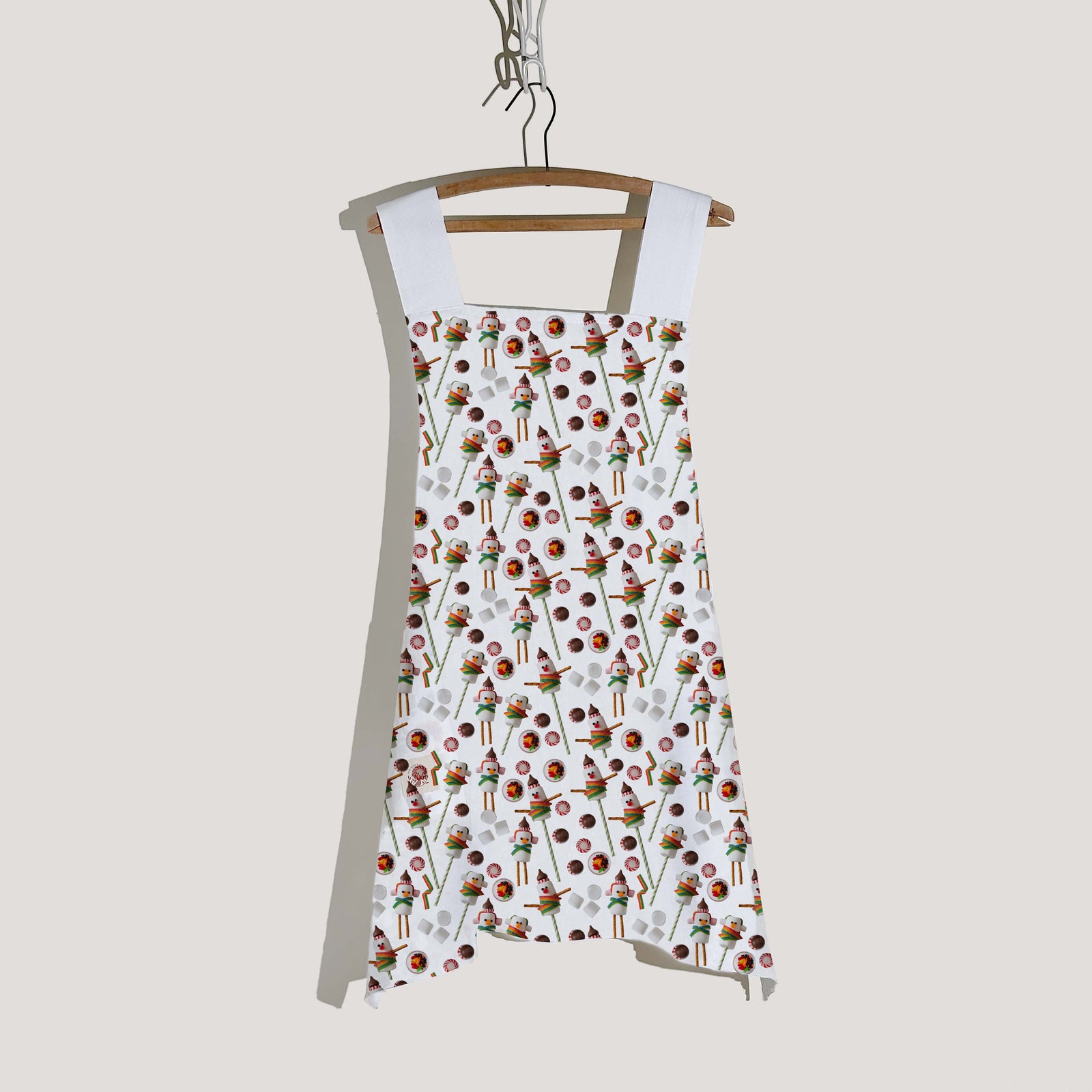 Snowmen Crossed Apron
