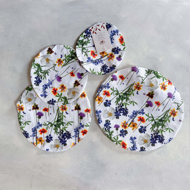 Wildflowers Dish Cover/ 2 units