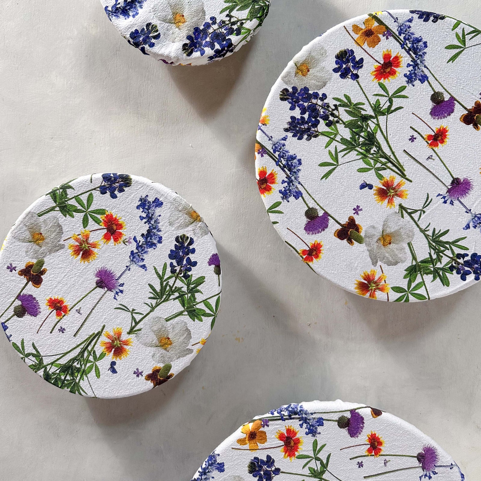 Wildflowers Dish Cover
