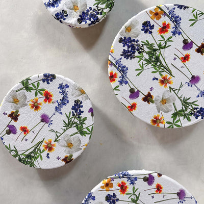 Wildflowers Dish Cover/ 2 units