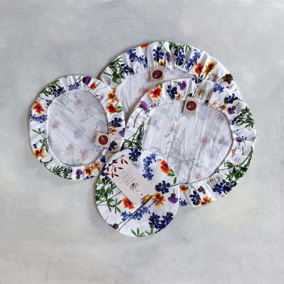 Wildflowers Dish Cover/ 2 units