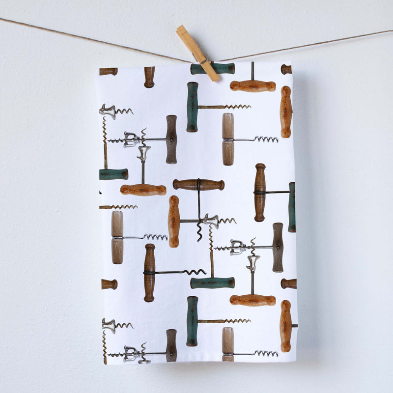 Wine Opener Kitchen Towel