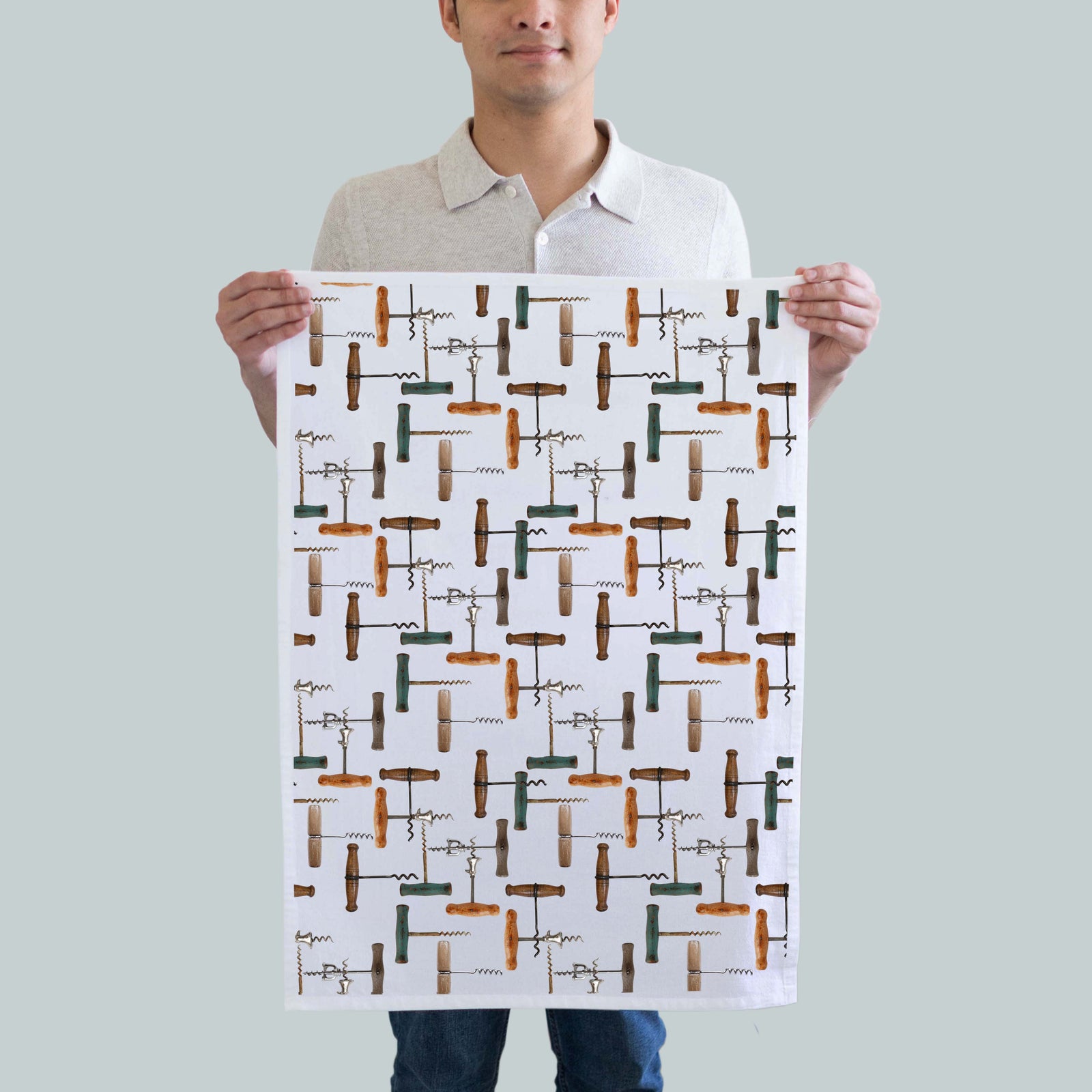 Wine Opener Kitchen Towel