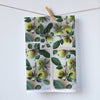 Green apple picking collage kitchen towel.  Great time to pick this up as a gift especially for those who love apple picking during September and October. Hostess gift . 19 x 28  (9855147341)