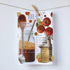 BBQ recipe kitchen towel. Great gift for fathers day especially for those who love to grill. Food photography by Pauline Stevens. Hostess gift. 19 x 28  (8101533953)