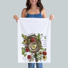 A GUACAMOLE RECIPE PRINTED ON A 19"X28" KITCHEN TOWEL.  PRINT SIZE 16"X18"  A HOSTESS GIFT (2136011393)