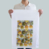 Pumpkin kitchen towel. Orange, green, and white pumpkins. Feeling the fall season. Great for halloween and thanksgiving gifts. Hostess gift. Photography by Pauline Stevens. 19" x 28" (7841036107999)
