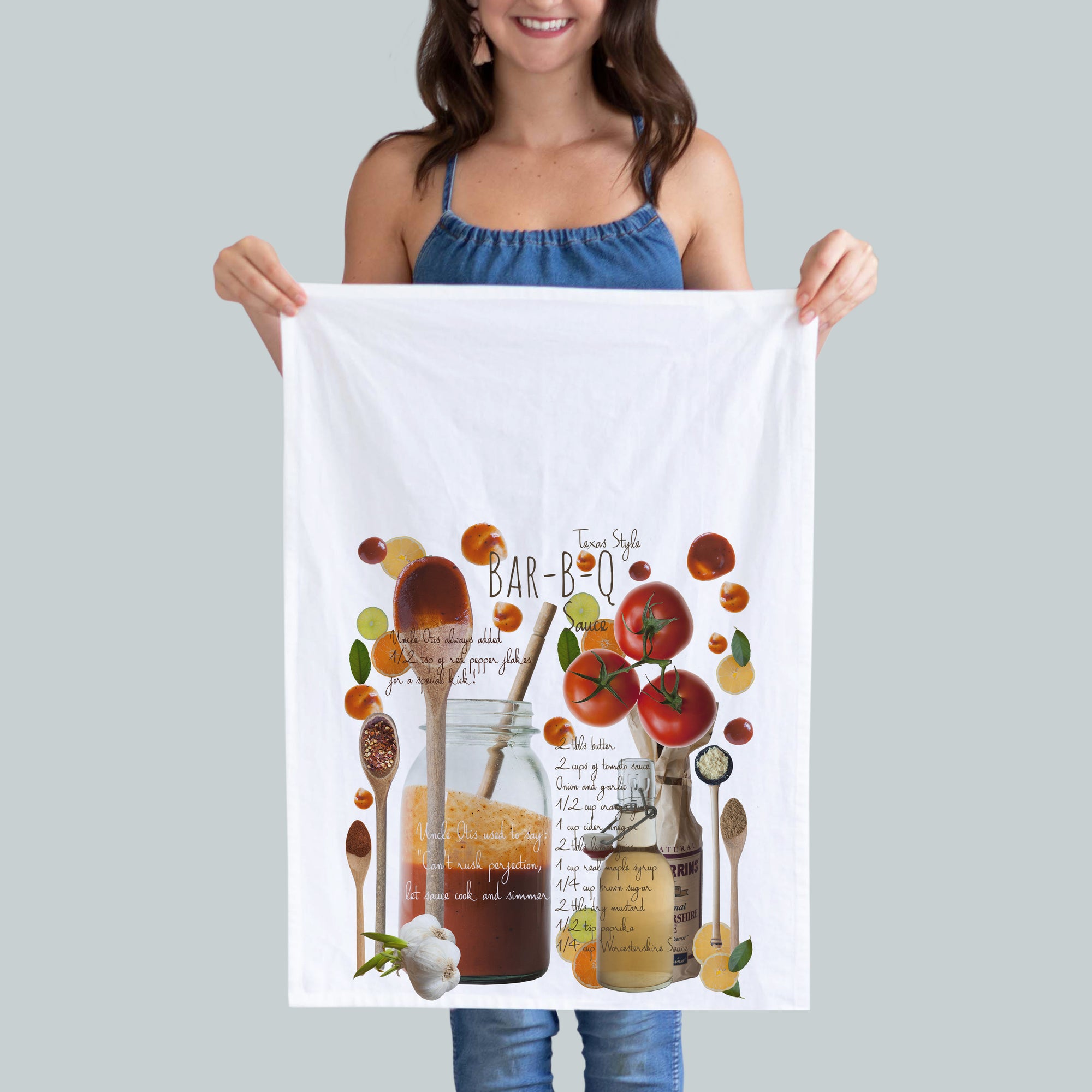Personalized Kitchen Towels for a Wannabe Cooking Show Host