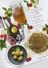 cure for the common cold recipe dish towel. (384383897)
